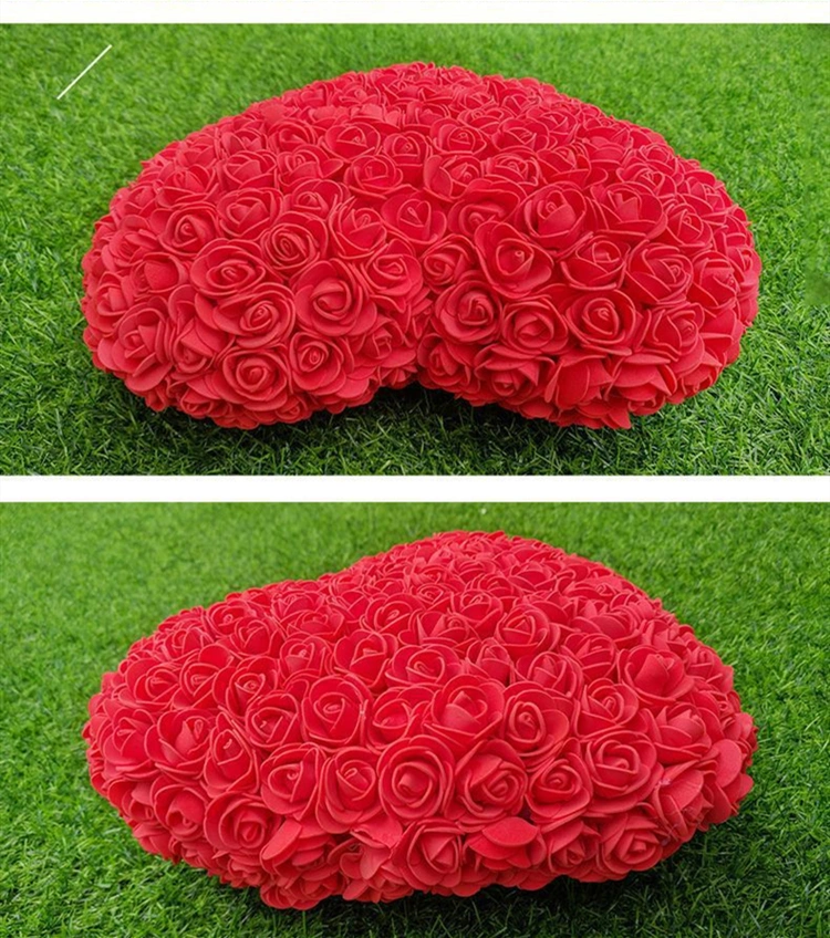 Rose Love Immortal Flower Rose Heart Soap Flower Valentine′s Day Birthday Gift