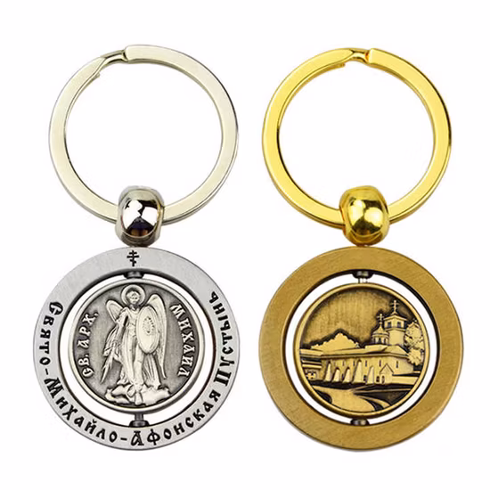 Venta al por mayor Logotipo personalizado Promoción Marca de automóvil en blanco Turbo Logo 3D Esmalte duro suave Metal Acero Deportes Anime Dibujos animados Regalo Llavero Anillo Titular Diseñador Llavero
