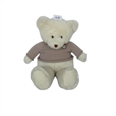Muñeco calentado para microondas ponderado, regalo promocional para mascotas, oso de peluche suave para niños y bebés, Animal de peluche
