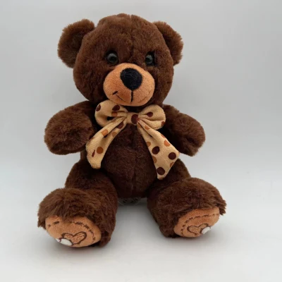 Venta al por mayor OEM regalo de Navidad personalizado lindo peluche suave mascota oso de peluche cosas/juguete de peluche para niños bebé chico